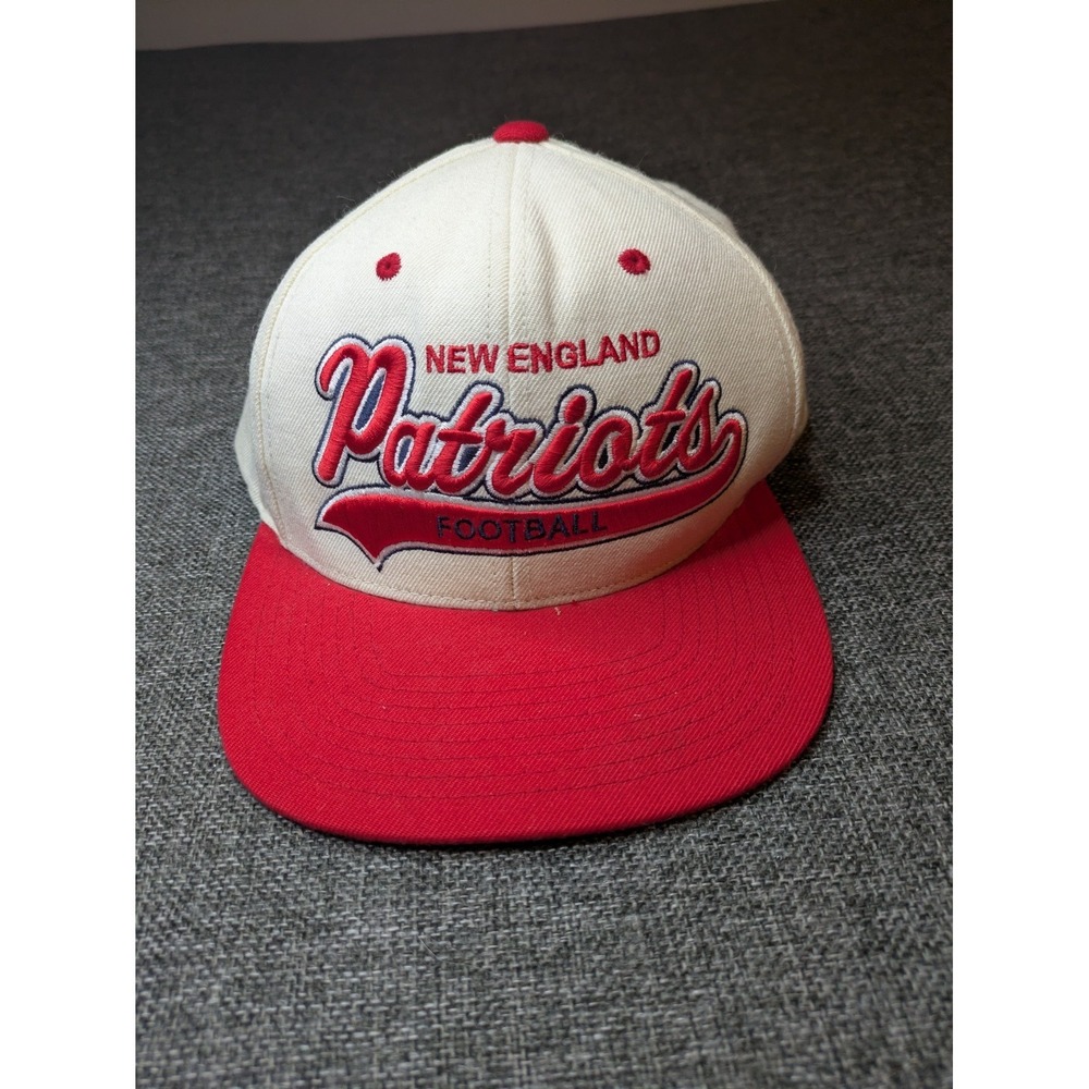 New England Patriots Hat Mitchell & Ness NFL Vintage Collection Snapback Cap